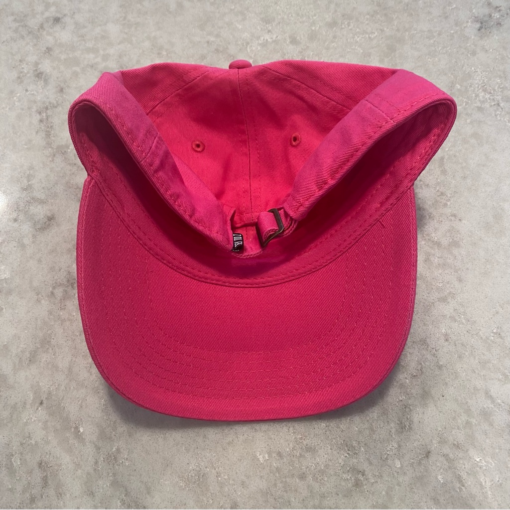 Rey To Z Pink Letter L Baseball Hat — image 4 of 6